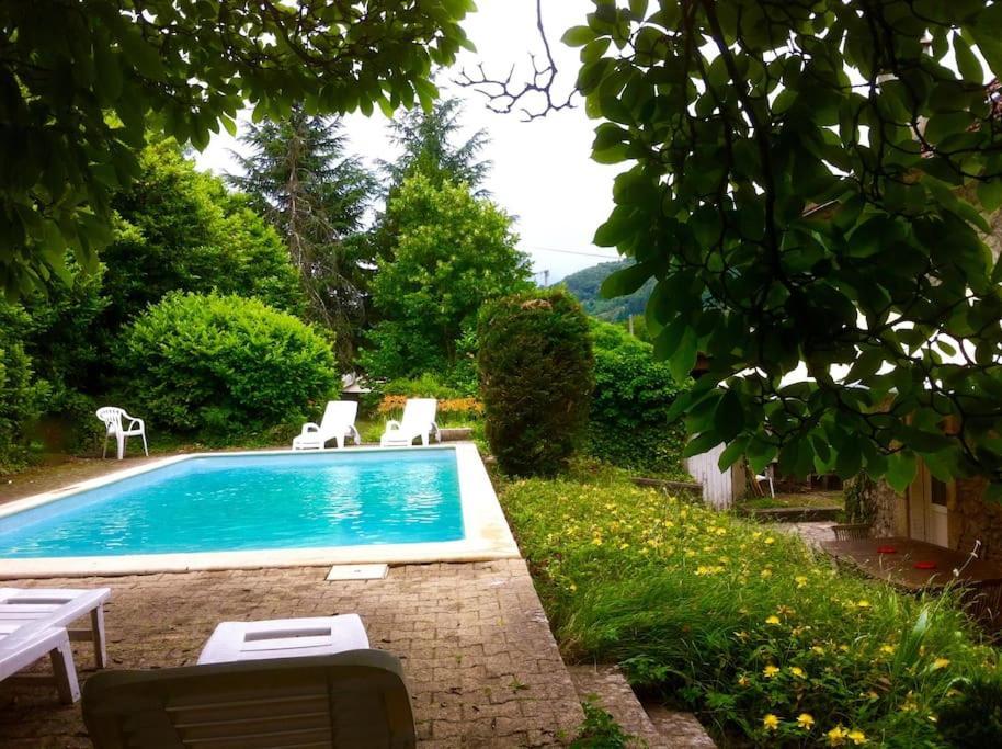Grande Maison Familiale En Pierres Sud Ardeche Lalevade-dʼArdèche Zewnętrze zdjęcie